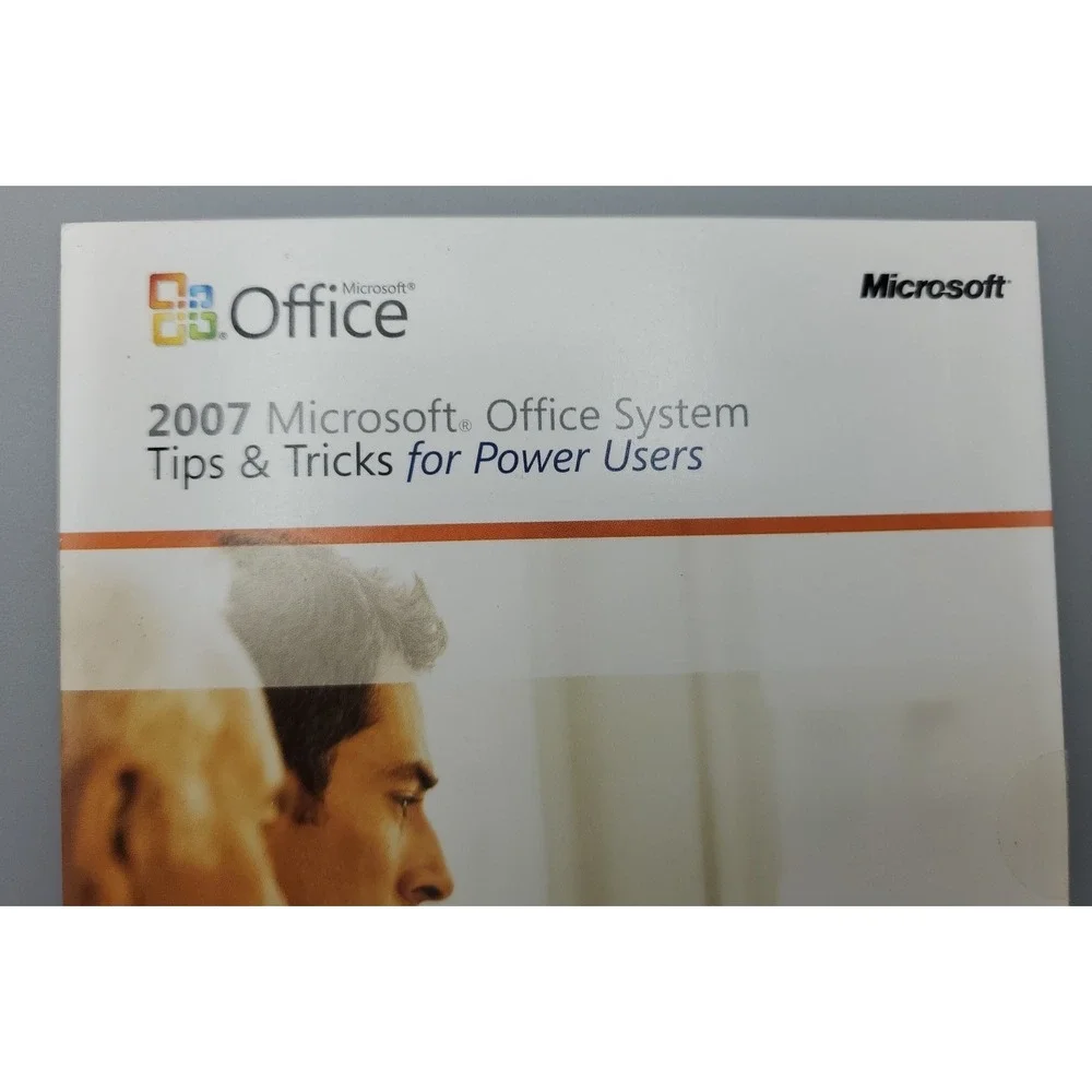 Microsoft Collectible Office 2007 Tips And Tricks For Power Users Disc‎